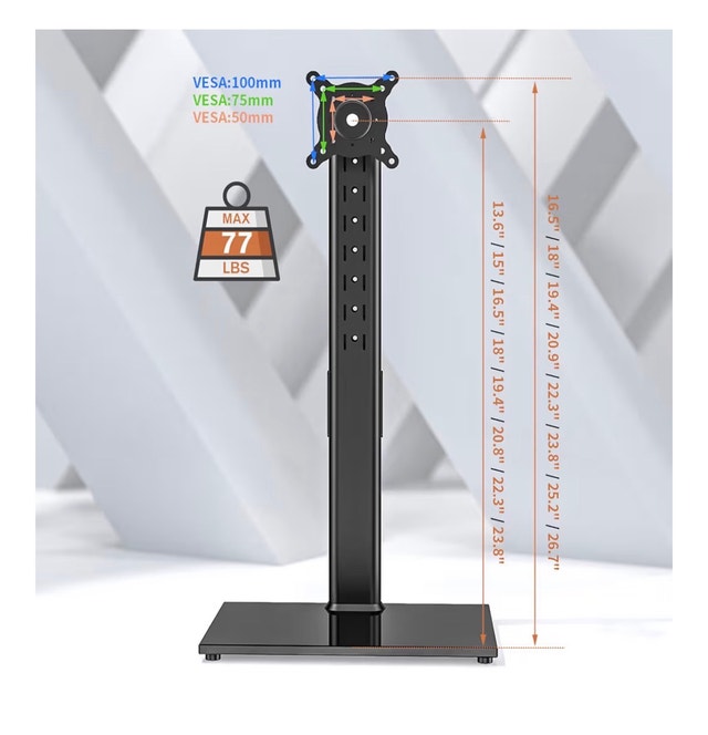 HUANUO Single Monitor Mount Stand - photo 2