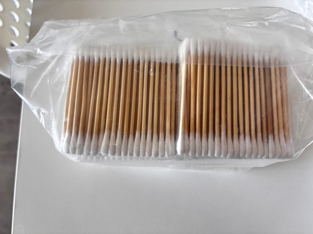 Bamboo Cotton Swabs - Eco-Friendly (1000ct) - photo 2