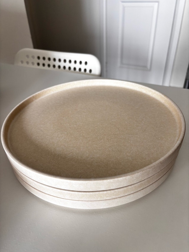 Set of 3 AmorArc Stoneware Dinner Plates - 10.5” - photo 2