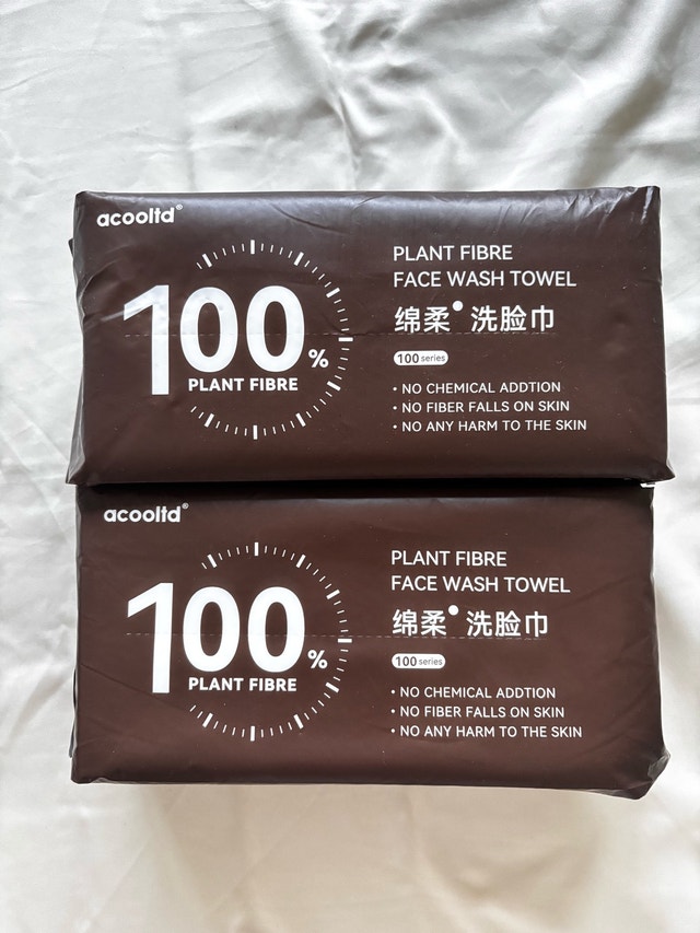 Disposable Face Wash Towels (100ct) - Brand New!