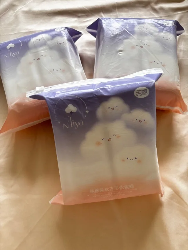 Soft Facial Cotton Pads (150pcs) - Brand New!