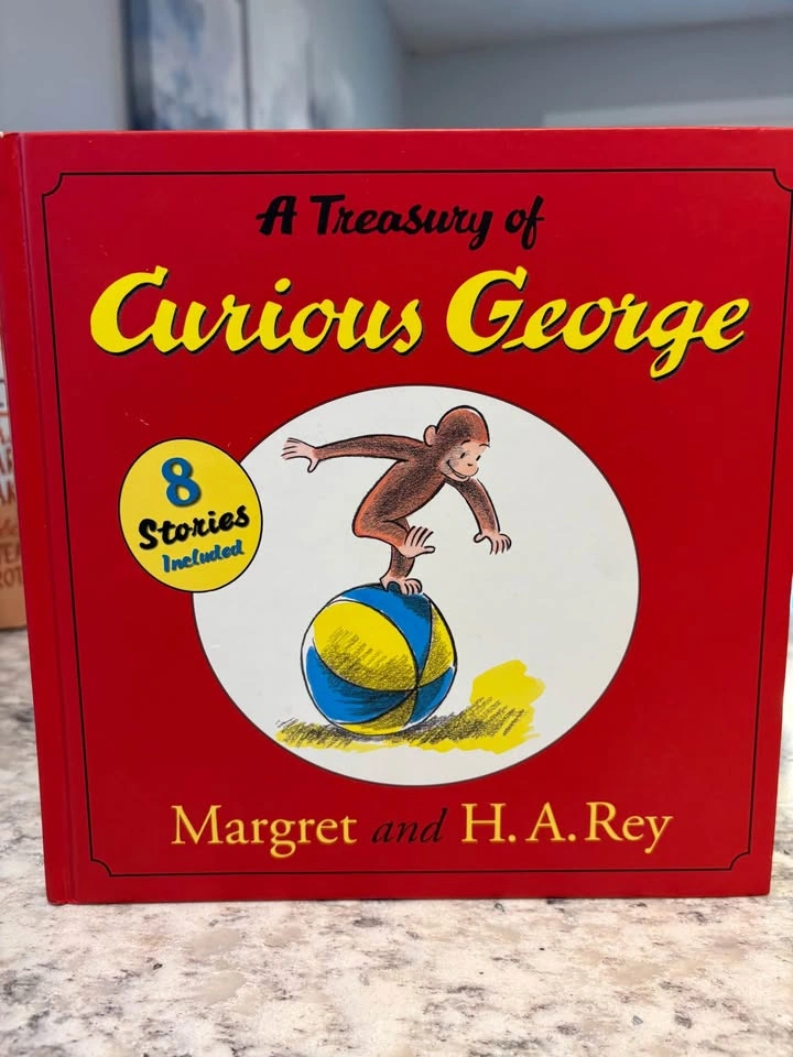 3 Hard Cover Curious George Books - photo 2