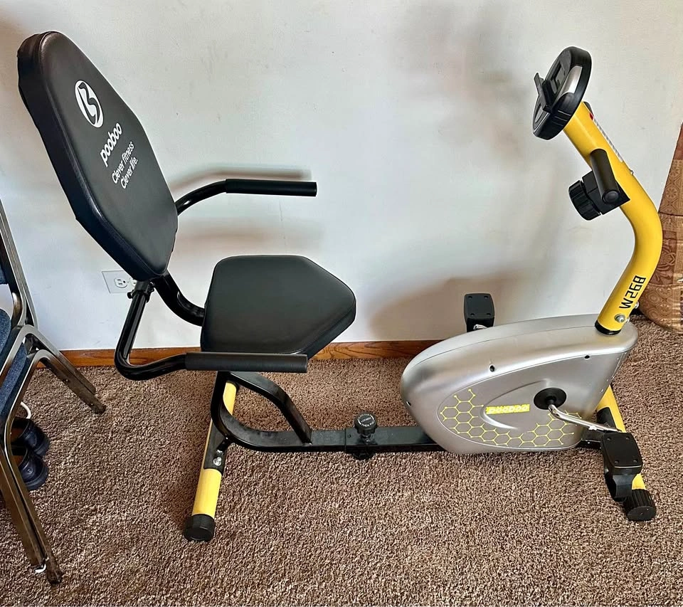 Pooboo W268 Magnetic Recumbent Exercise Bike