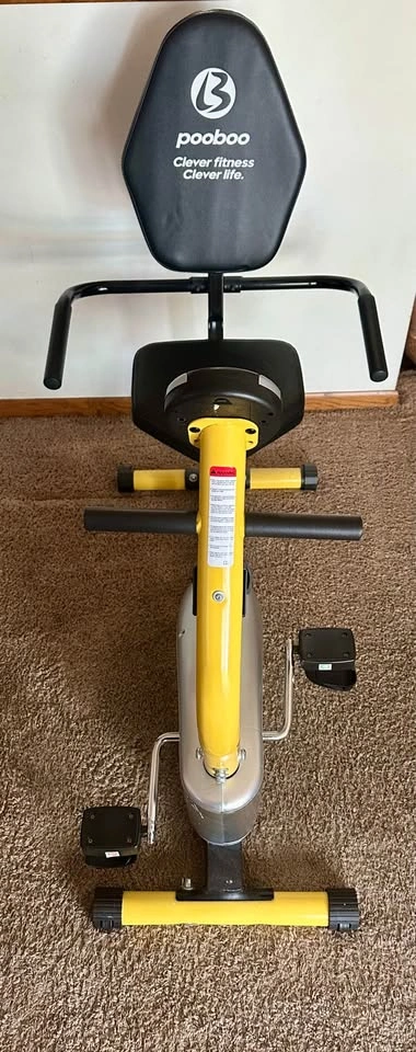 Pooboo W268 Magnetic Recumbent Exercise Bike - photo 3