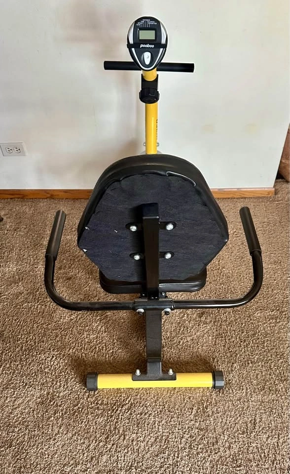Pooboo W268 Magnetic Recumbent Exercise Bike - photo 4