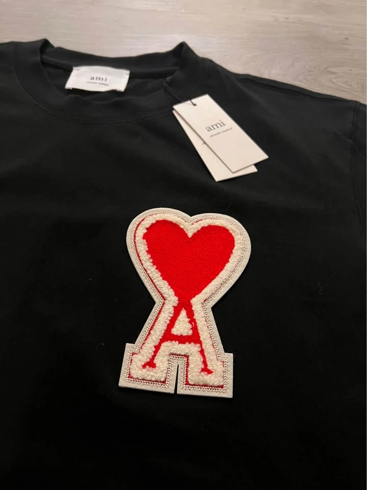 Ami Paris Ami de Coeur Patch T-Shirt - photo 2