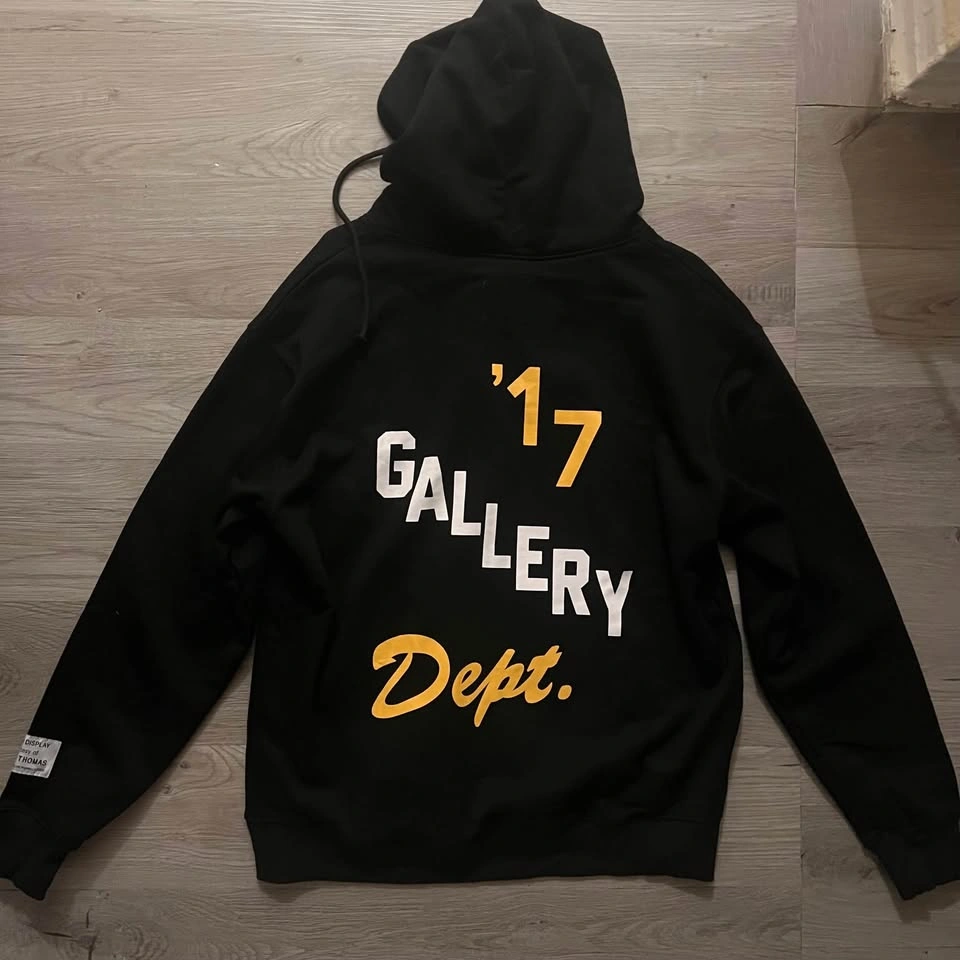 Gallery Dept. Boxing Zip-Up Hoodie Black Size L - photo 2
