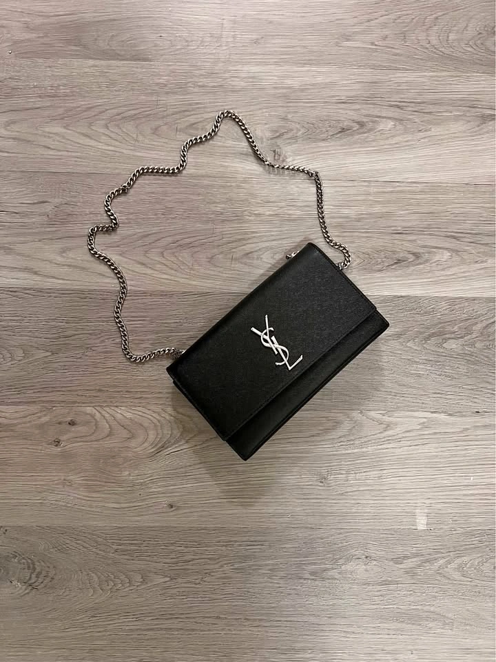 Saint Laurent Kate Chain Wallet