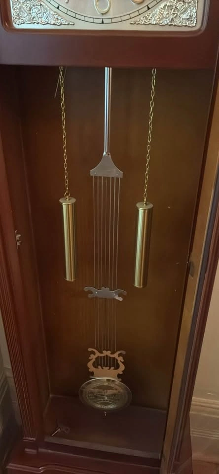 Tempus fugit grandfather clock - photo 4