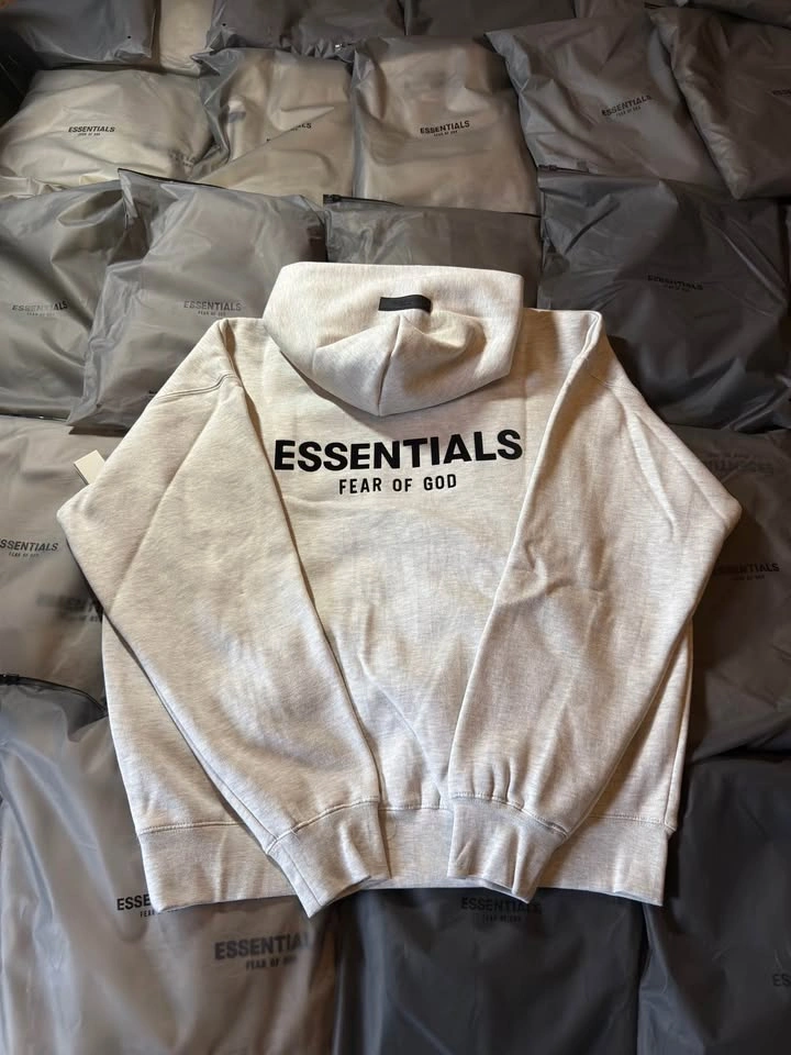 ESSENTIALS Hoodie SS22 - Light Oatmeal - photo 2