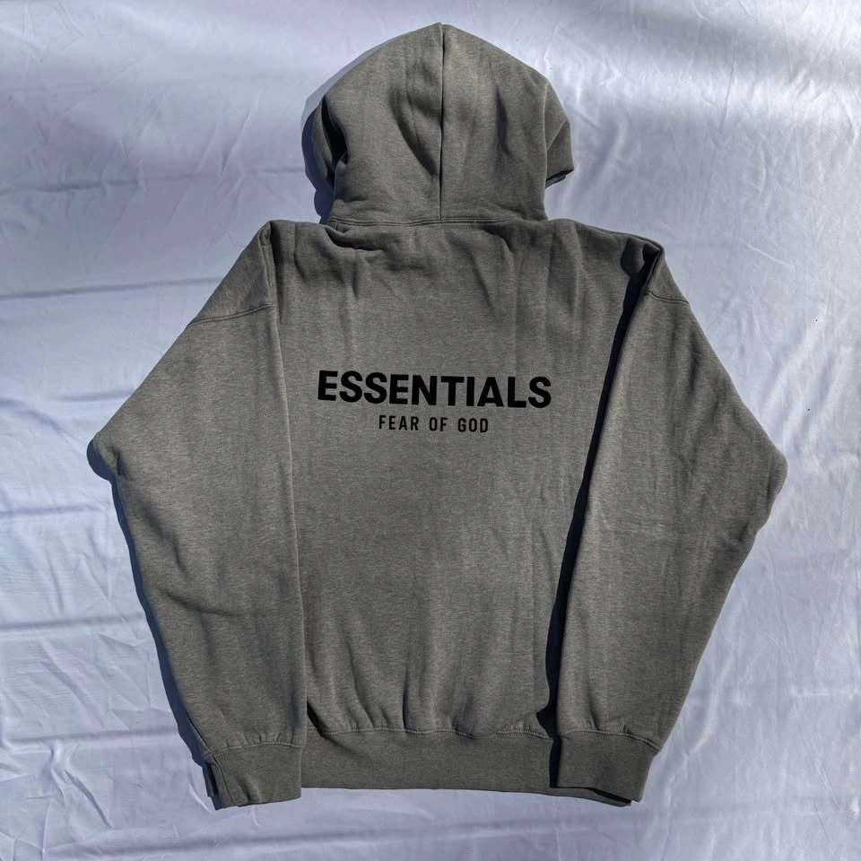 ESSENTIALS Hoodie SS22 - Dark Oatmeal - photo 2