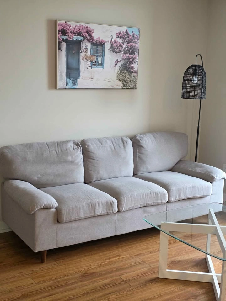 Light Gray Fabric Sofa Set - (Move out sale) - photo 2