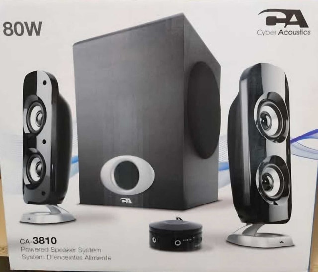 Cyber Acoustics 80W Powered Speaker System