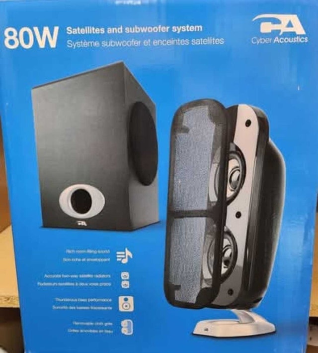 Cyber Acoustics 80W Powered Speaker System - photo 4