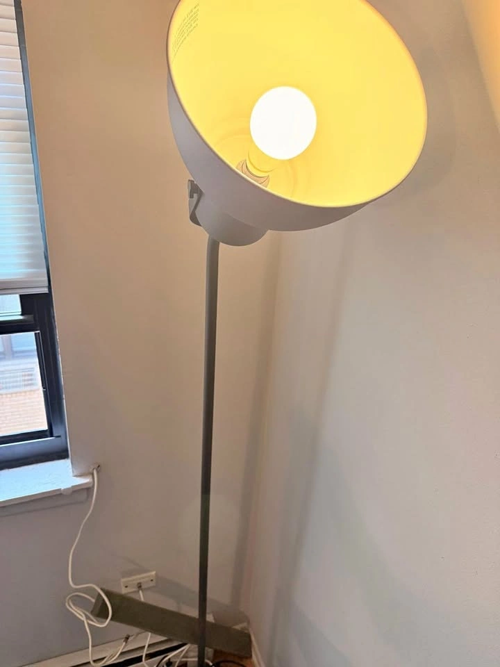 Ikea HEKTAR Floor Lamp, Dark Gray