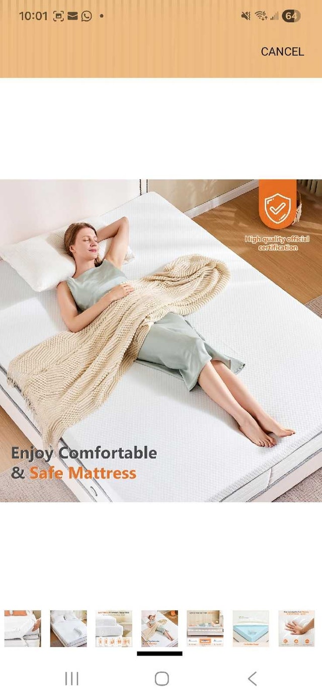 King Mattress Topper New - photo 5