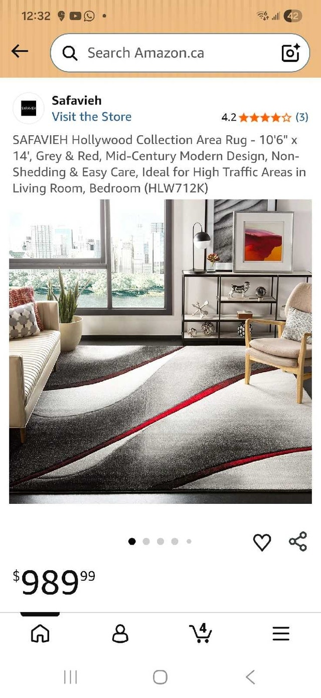 Brand New 10x14 Safavieh Carpet