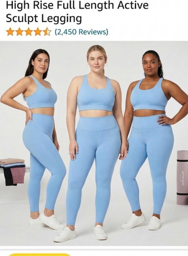 Plus Size High Rise Leggings New with Tag - photo 2