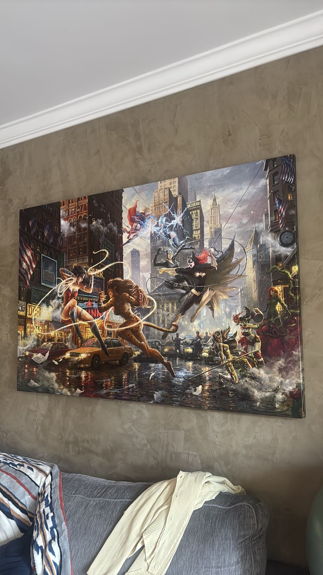 DC Wrapped Canvas by Thomas Kinkade Studios