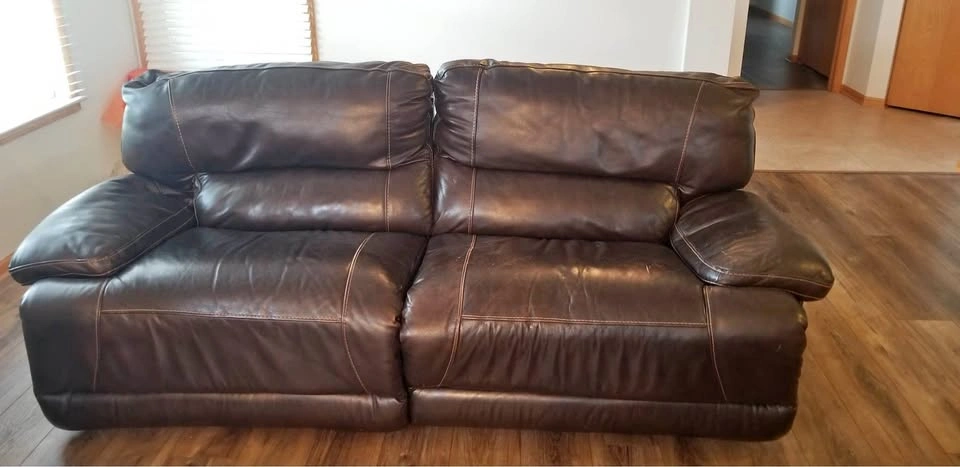 Flexsteel Leather Couches & Chair