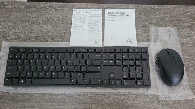 Dell Pro Wireless Keyboard and Mouse Combo Set - KM5221W