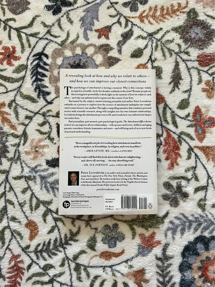 The Attachment Effect Peter Lovenheim Psychology Book - photo 2