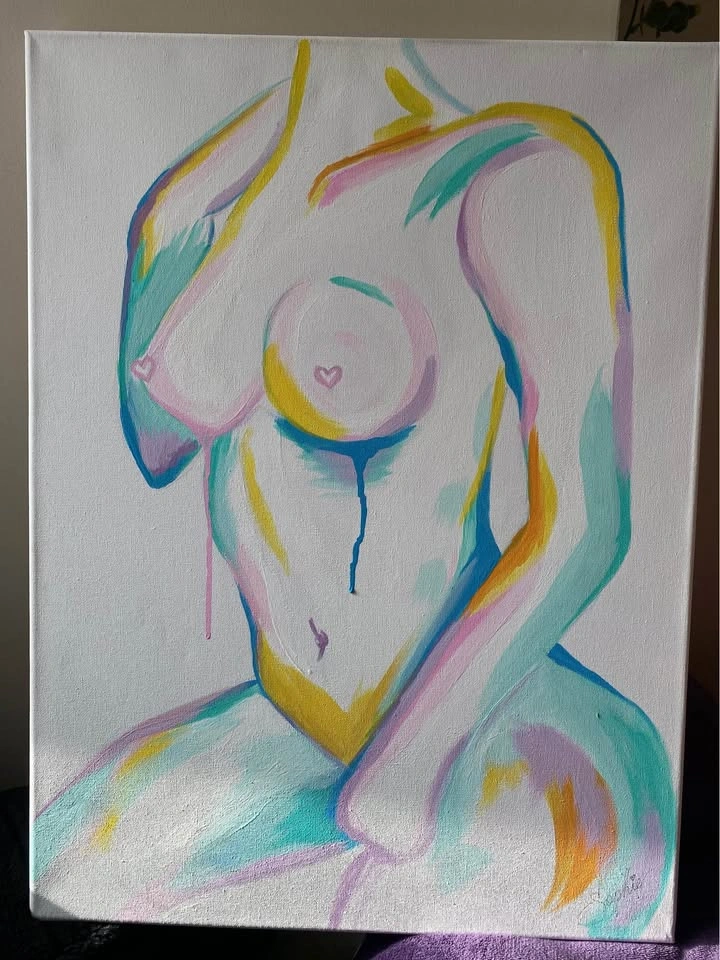Painting of a Woman - photo 2