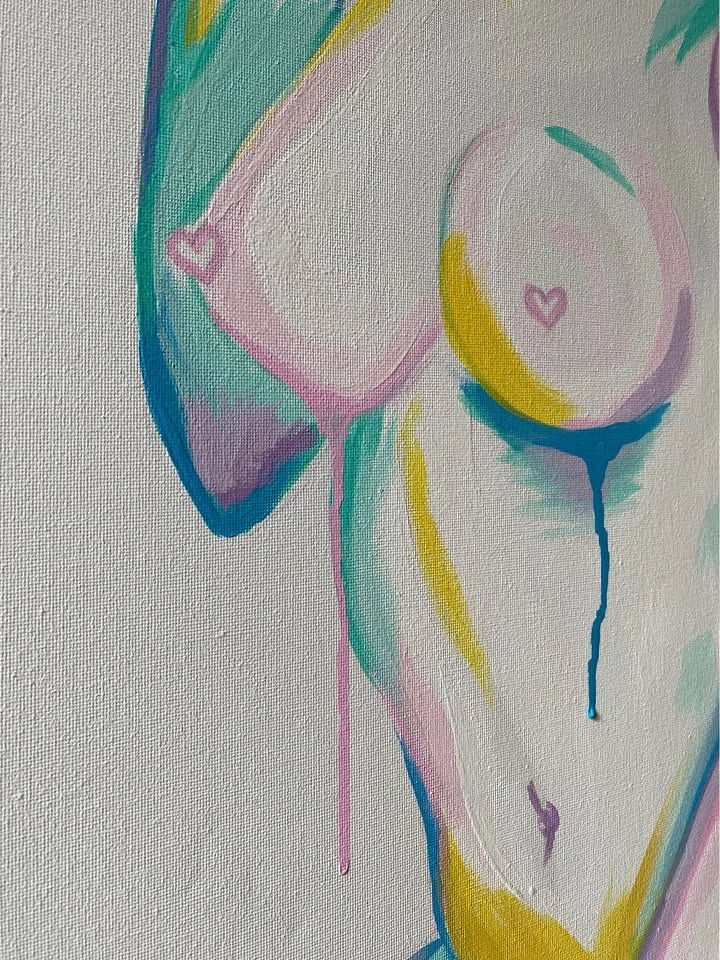Painting of a Woman - photo 3