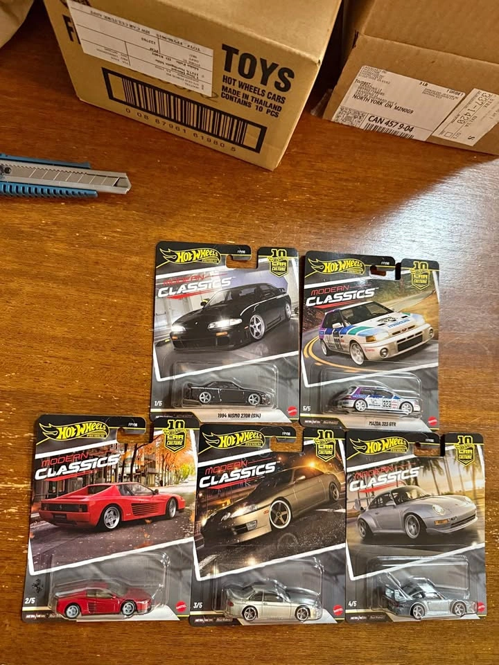 Hot Wheels Premium Car Culture Modern Classics Set