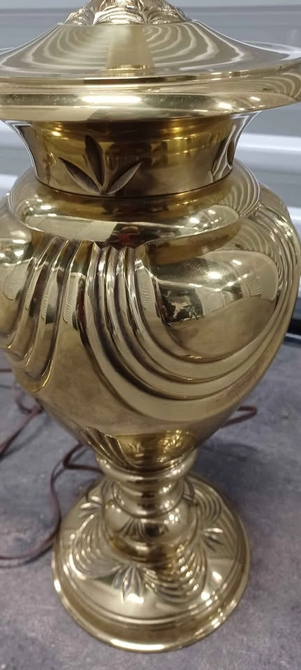 TROPHY SOLID BRASS STIFFEL LAMP - photo 5