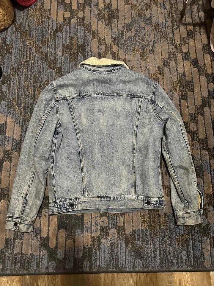 Levi's Sherpa Lined Denim Jacket Size M - photo 3