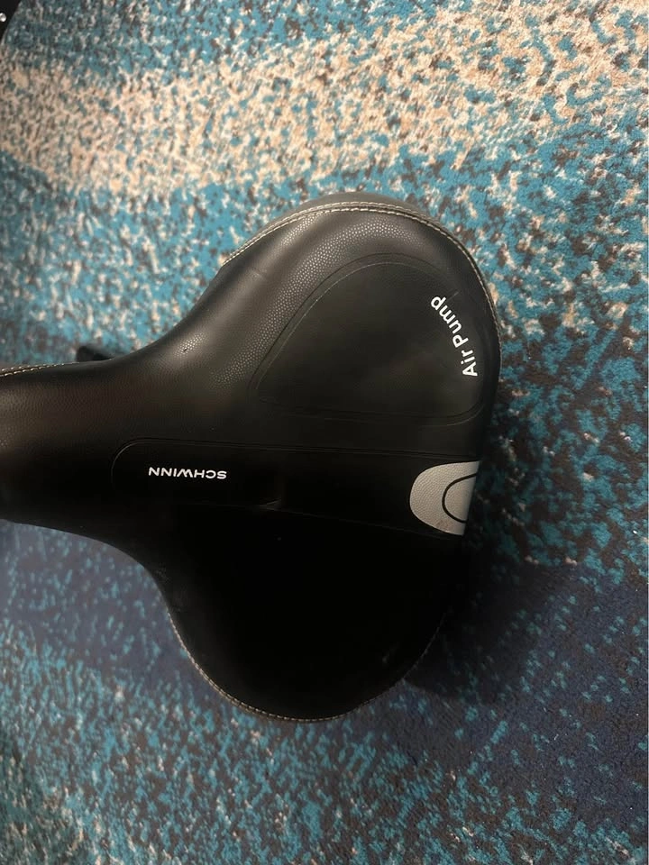 Bike Seat w/ Air Pump - photo 2