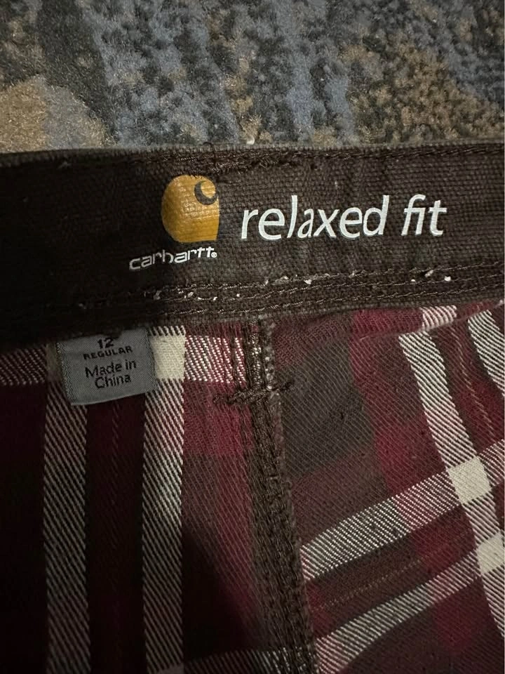 Carhartt Relaxed Fit Pants Size 12 Regular Women’s - photo 3