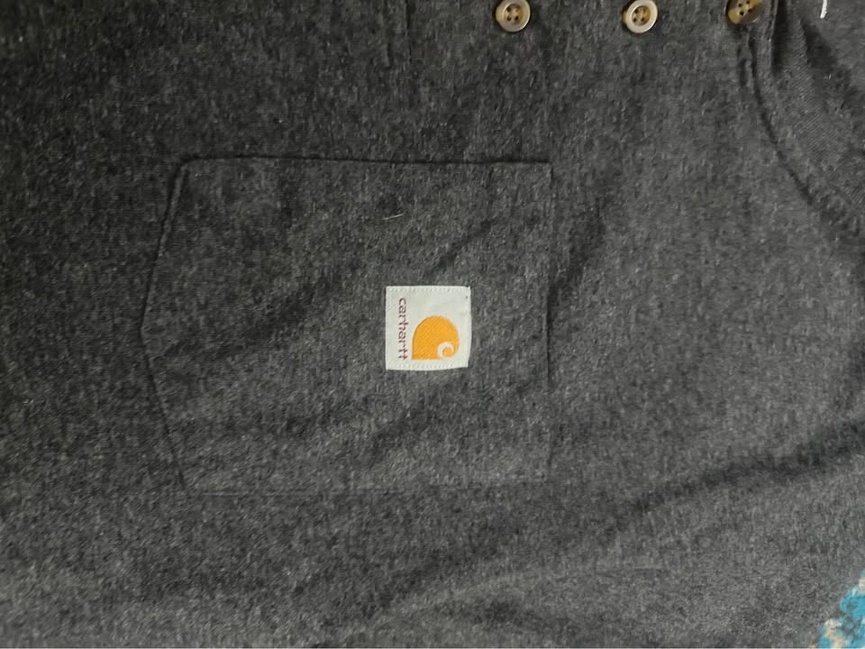 Carhartt Original Fit Henley Pocket T-Shirt Size M - photo 2