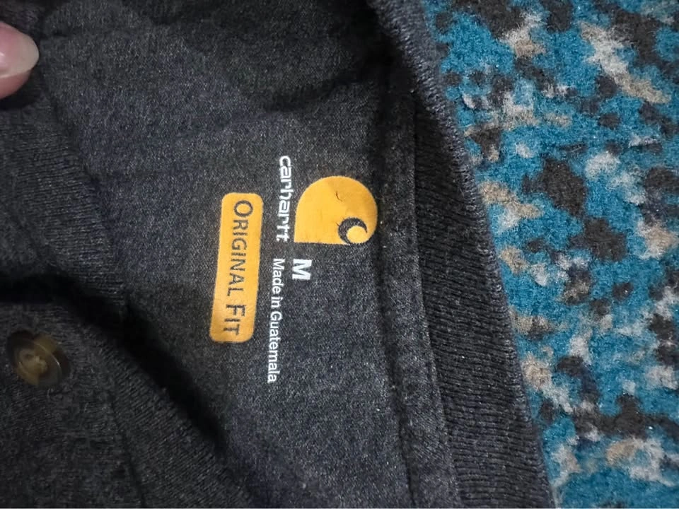 Carhartt Original Fit Henley Pocket T-Shirt Size M - photo 3
