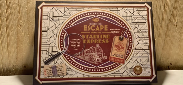 Professor Puzzle Escape Room Game Starline Express