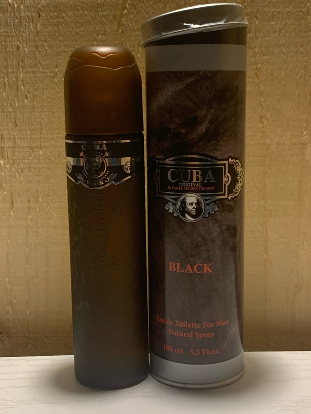 CUBA Black by Fragluxe Eau De Toilette Spray 3.4 oz for Men