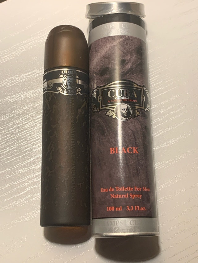 CUBA Black by Fragluxe Eau De Toilette Spray 3.4 oz for Men - photo 2