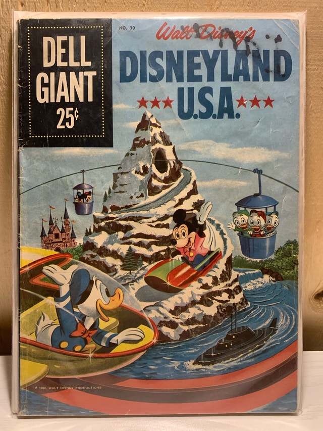 WALT DISNEY'S DISNEYLAND U.S.A., No. 30 1960 (DELL GIANT)