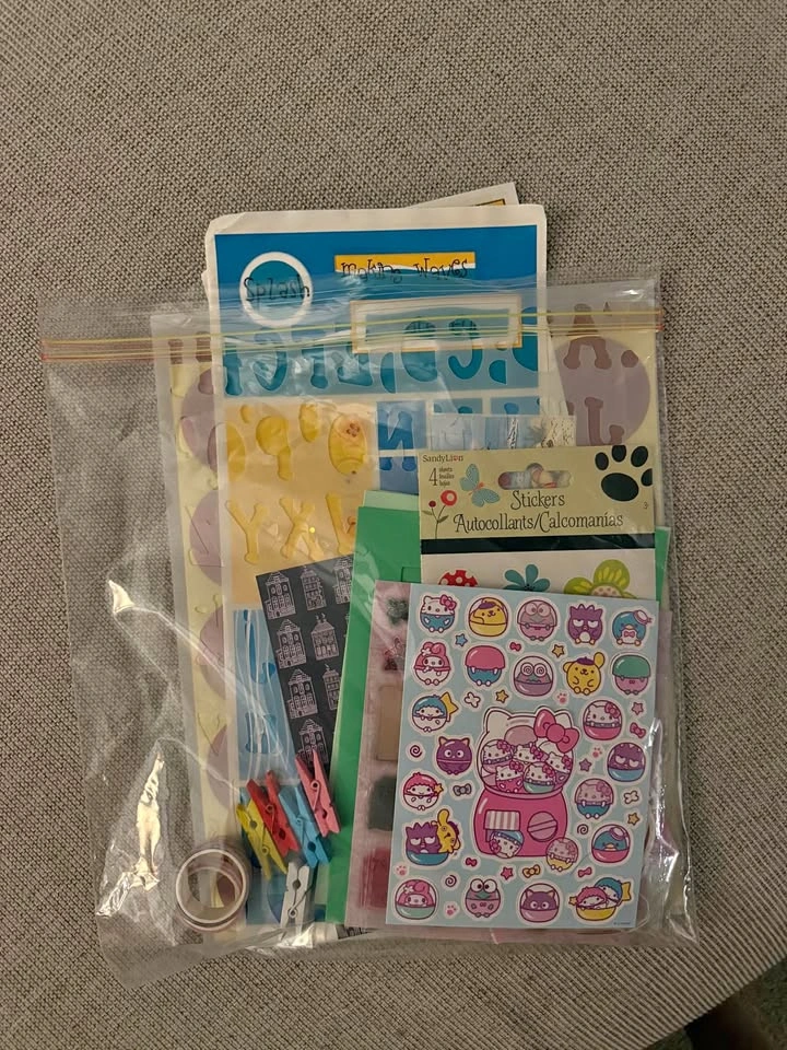 19 ITEMS Scrapbook/Journal Kids Pack