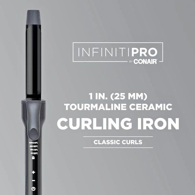 Conair Tourmaline Ceramic Curling Iron - 1 inch