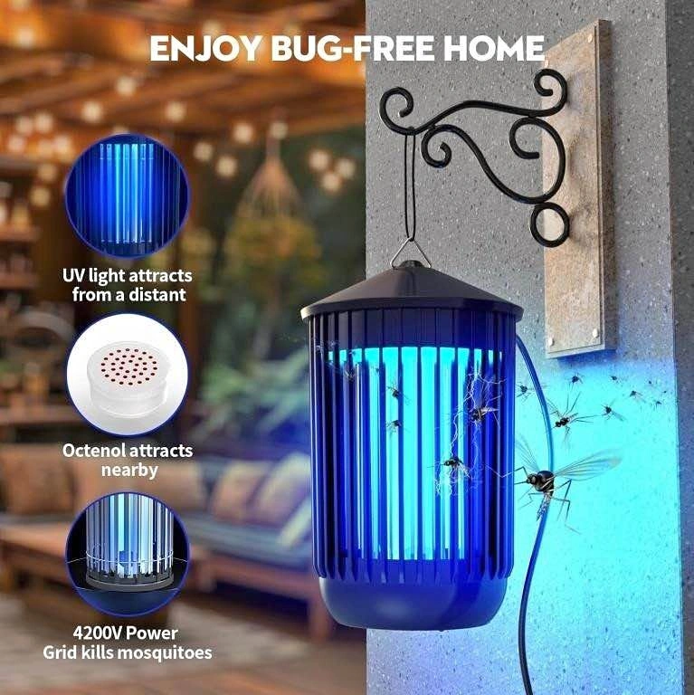 Bug Zapper Outdoor Indoor, Mosquito Zapper