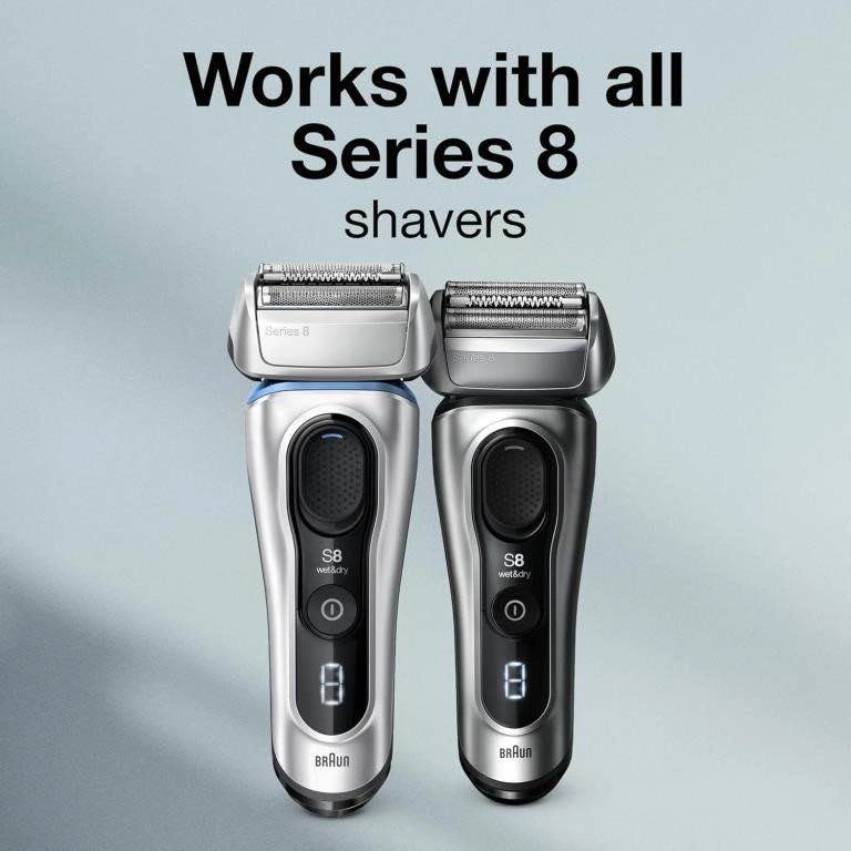 Braun Series 8 Men's Electric Shaver Head Replacement, 83M - photo 2