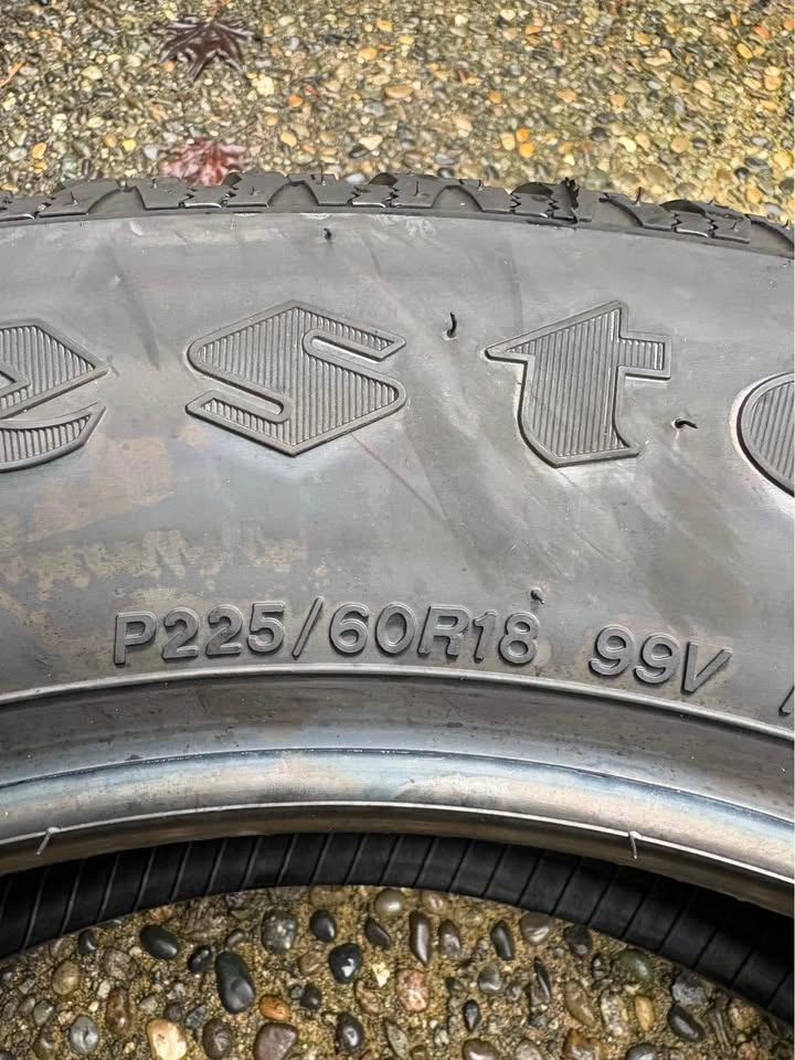 225/60R18 Firestone Firehawk PVS Tire - Brand New - photo 4