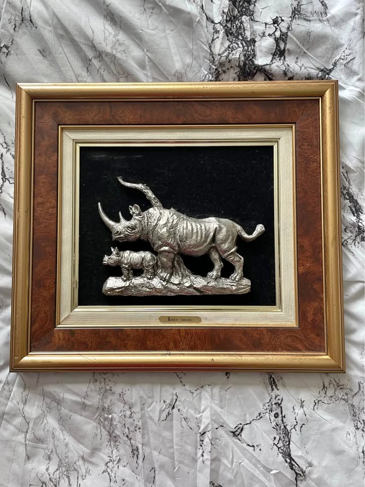 Vintage Collectable Wall Art By Crosa a Ruby Lane Collectable