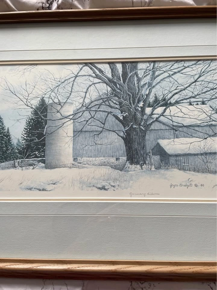 Artist Proof Print by Joyce Bridgett - photo 4