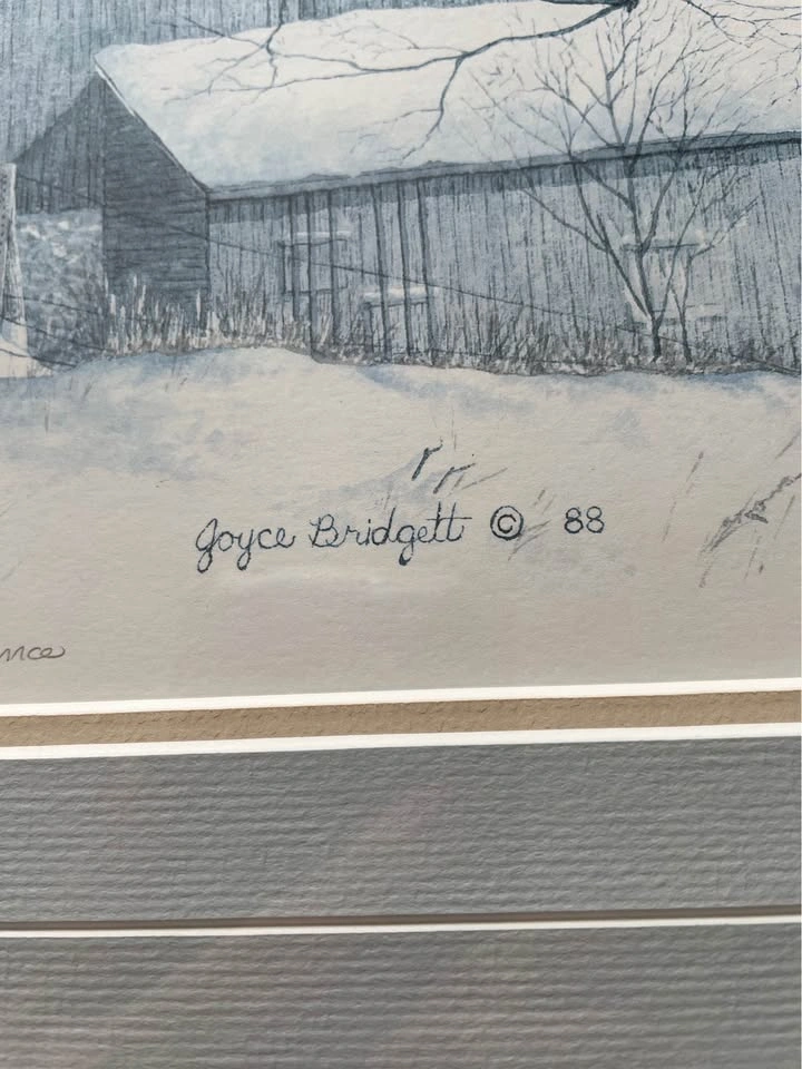 Artist Proof Print by Joyce Bridgett - photo 5