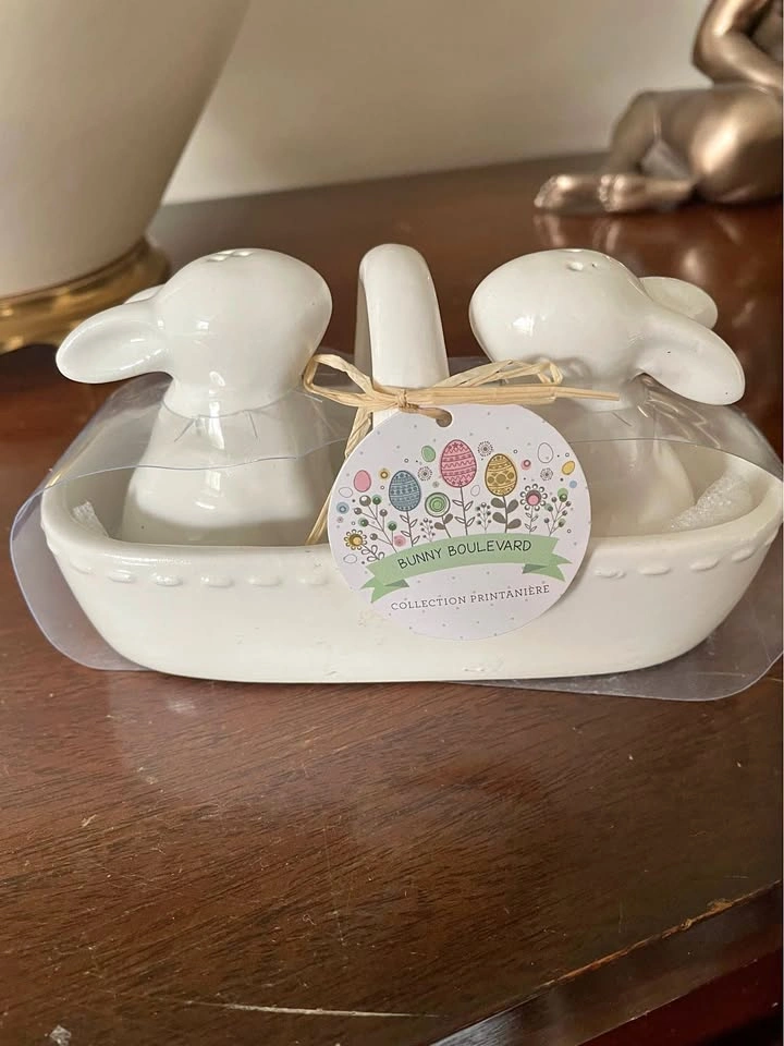 Bunny Boulevard Salt and Pepper Shakers