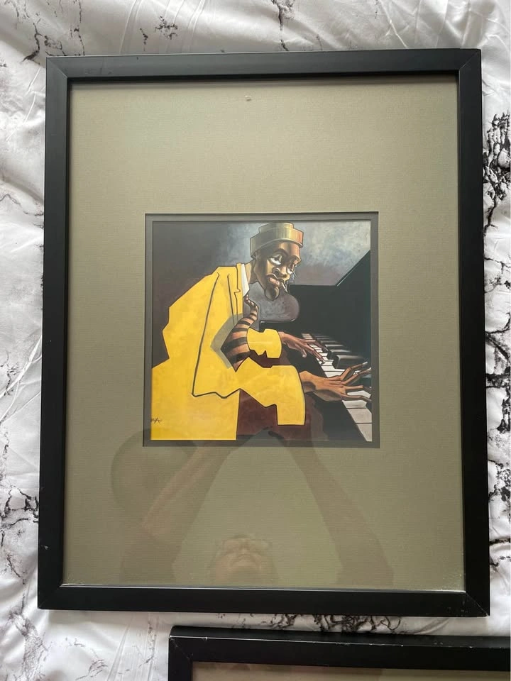 3 Justin Bua Prints: Piano Man, Piano Man II, Jazz Trio - photo 2
