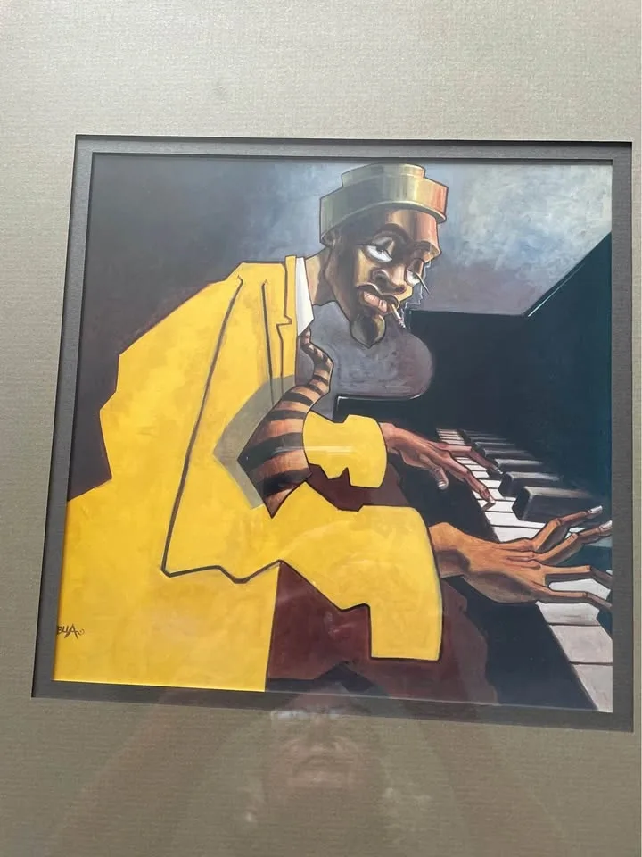 3 Justin Bua Prints: Piano Man, Piano Man II, Jazz Trio - photo 5